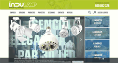 Desktop Screenshot of indulamp.com